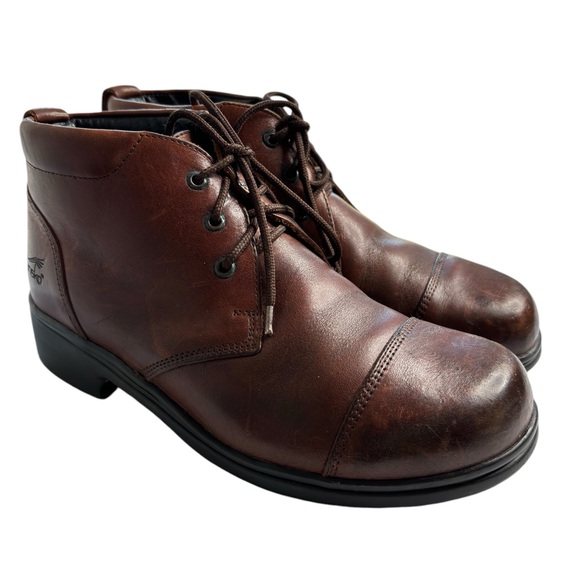 Dansko Womens Lace-Up Chukka Ankle Boots Shoes US 7.5 8 EU 38 Leather Brown EUC - Picture 13 of 16